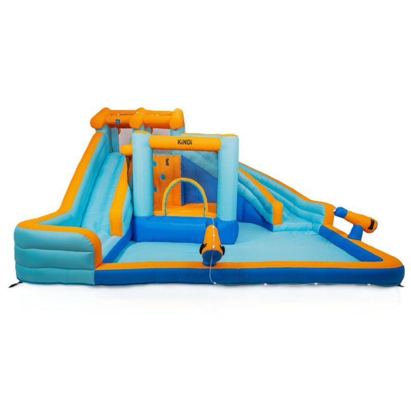 Dmuchany zamek dla dzieci Thunder dmuchaniec ogrodowy plac zabaw wodna zjeżdżalnia 1 szt.
