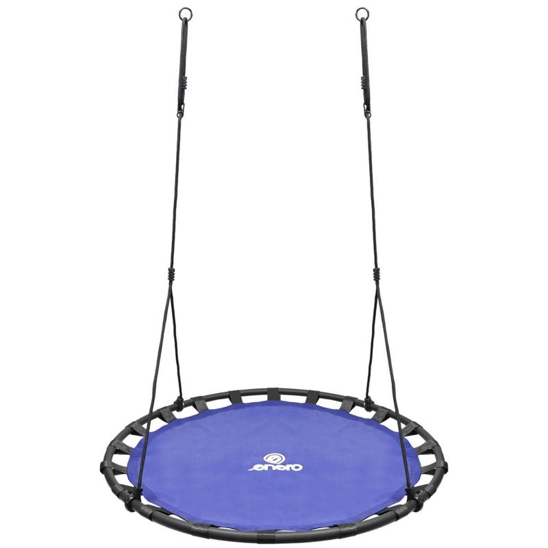 Huśtawka Enero ogrodowa bocianie gniazdo 120cm niebieska 1szt