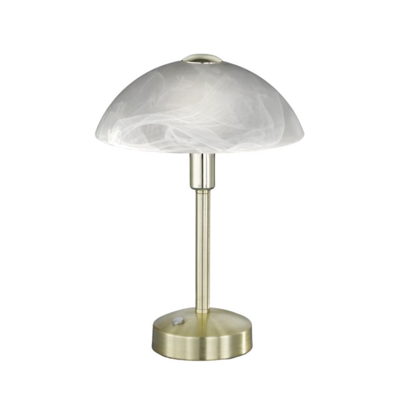 Lampa stołowa Trio Donna złoto-biała LED 4W 3000K 350lm IP20 wym: 30 x 22.5 x 22.5 cm metal - 1 szt.