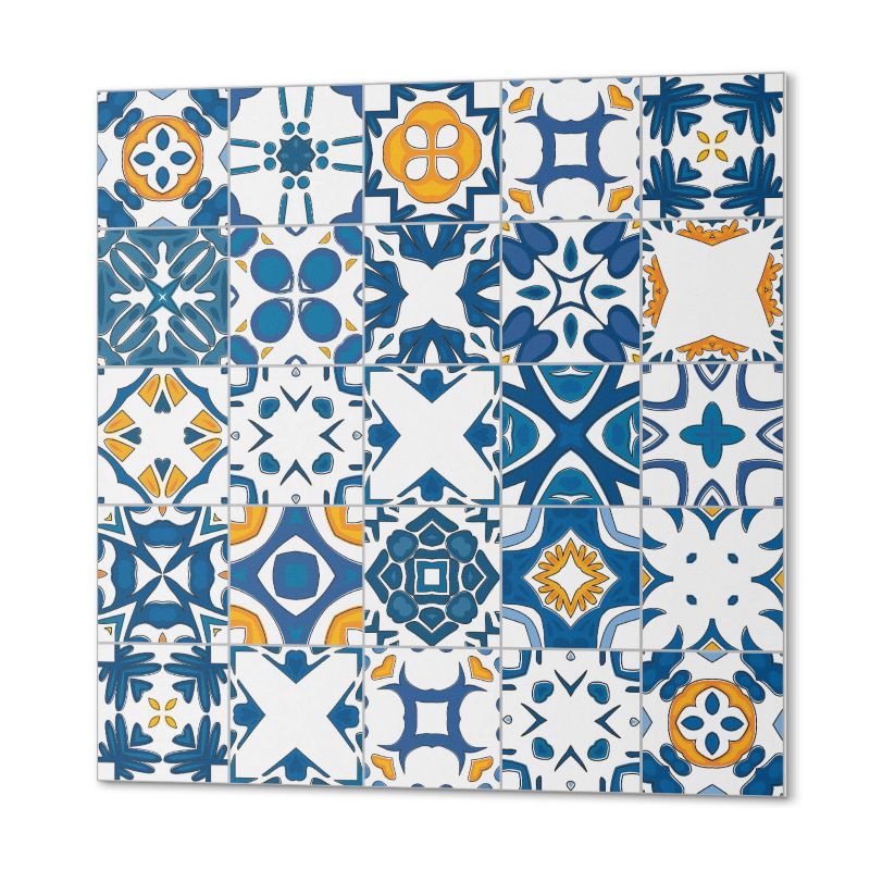 Płytki Winylowe ArtPrintCave 20x20 cm Wzory mozaikowe w układzie 20 szt.