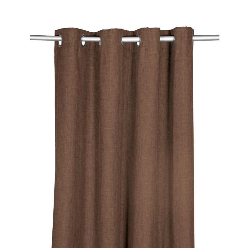 Zasłona Barcelona zaciemniająca 140 x 260 cm brązowa
