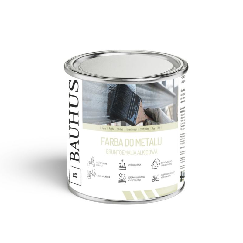 Farba do metalu Bauhus antracyt 2,5L ral 7016 1szt.