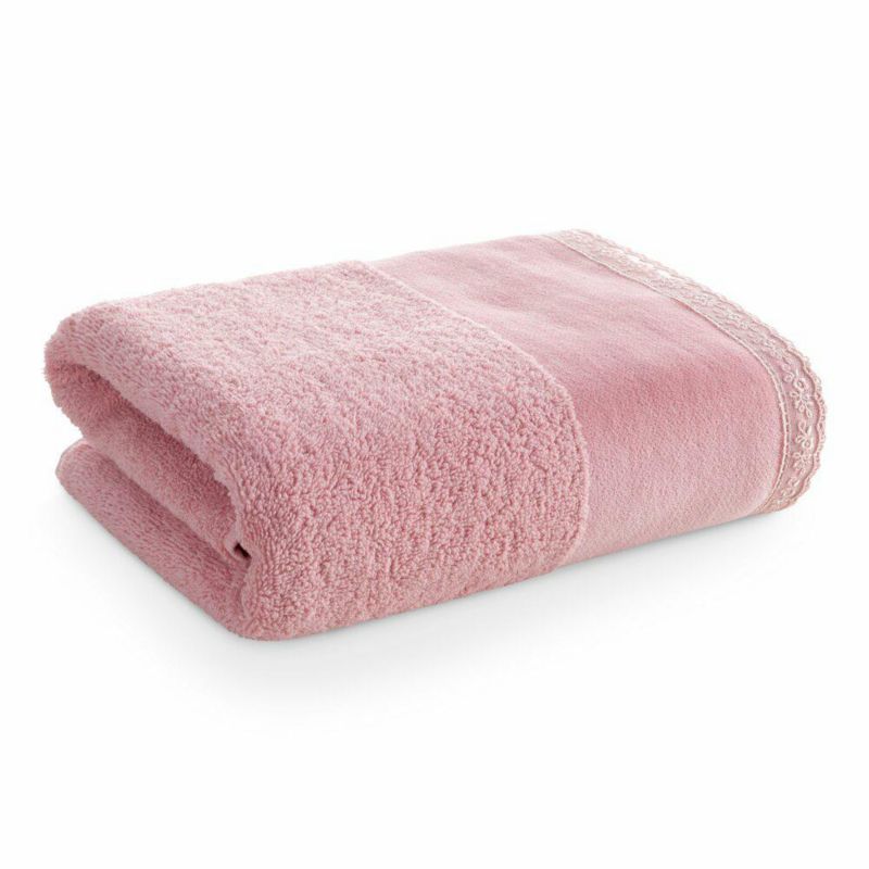 Ręcznik Kąpielowy Emi EUROFIRANY 70X140 Cm Różowy 1 szt.