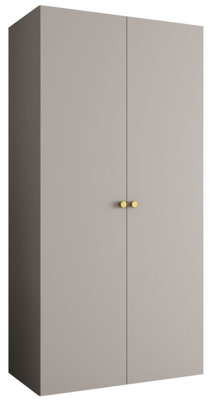 Szafa uchylna Abiks PARMA 1 100 wys. 202 cm Kaszmir + u. Złoty 1 szt