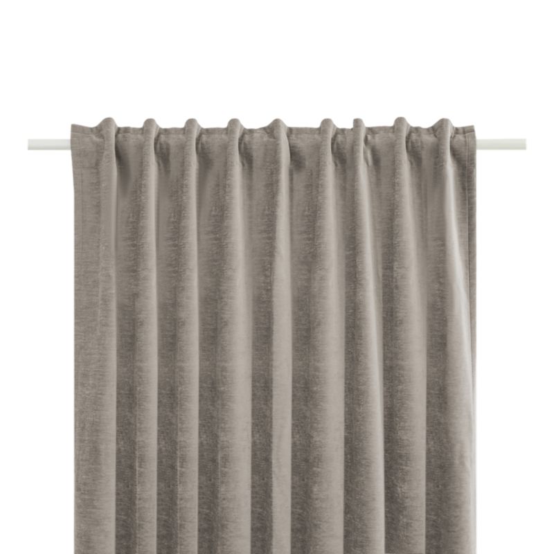 Zasłona GoodHome Isiti zaciemniająca 140 x 300 cm taupe