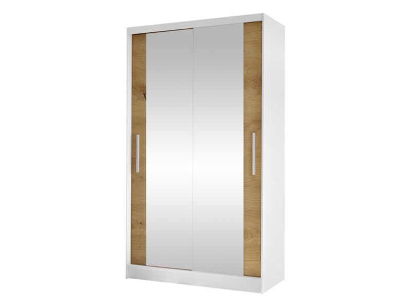 Szafa MIRJAN 24 z drzwiami przesuwnymi Costa VII biały/dąb artisan 1 szt.