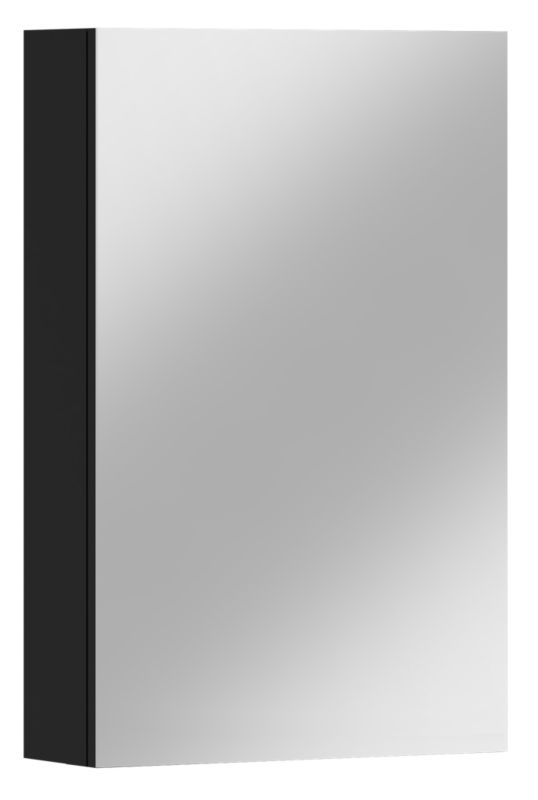 Szafka łazienkowa ADK MEBLE ANTICO 50 wisząca z lustrem czarna 1 szt