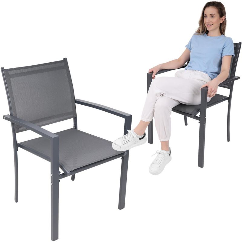 Krzesło Saska Garden ogrodowe 57-57-88cm textline 1.kpl.