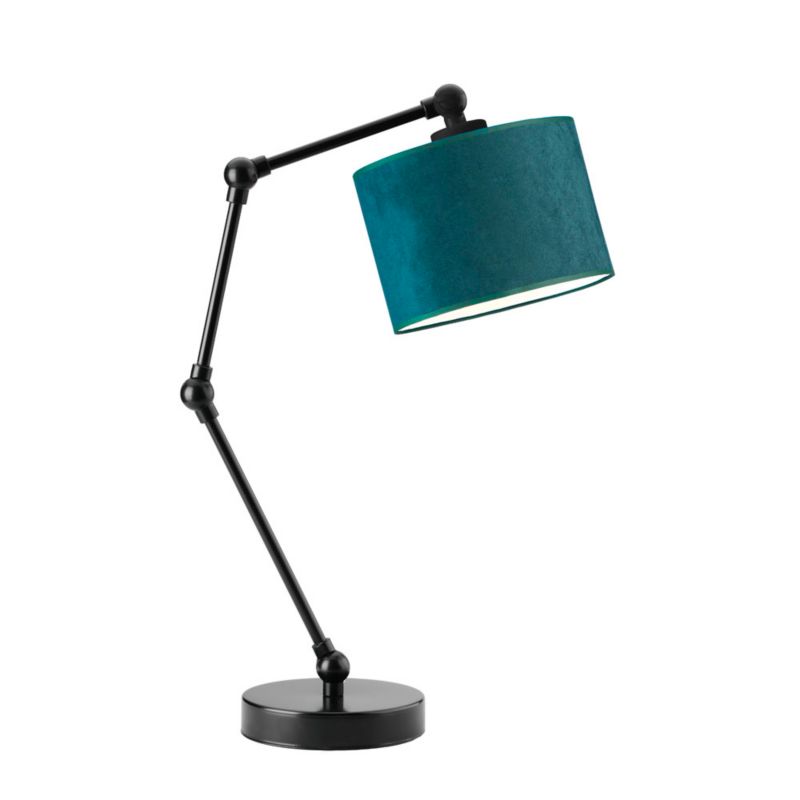 Lampka Nocna Volta Light Factory Soul Abażur Butelkowa zieleń welur1xE27 1szt.
