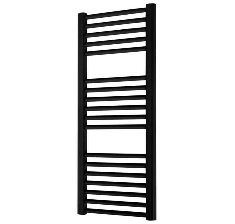 Grzejnik łazienkowy LUXRAD Basic G 922 x 400 mm czarny mat str. 356W 1 szt