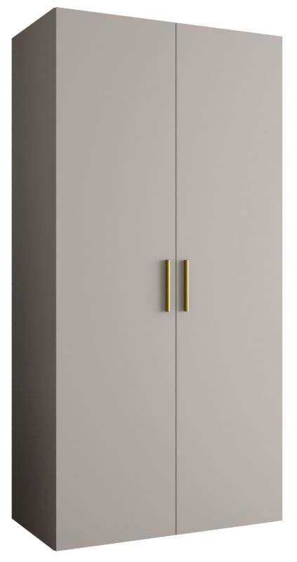 Szafa uchylna Abiks BARI 1 100 wys. 202 cm Kaszmir + u. Złoty 1 szt