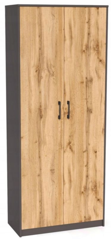 Regał biurowy Matkam R4 zamknięty Rob grafit-wotan 1 szt.