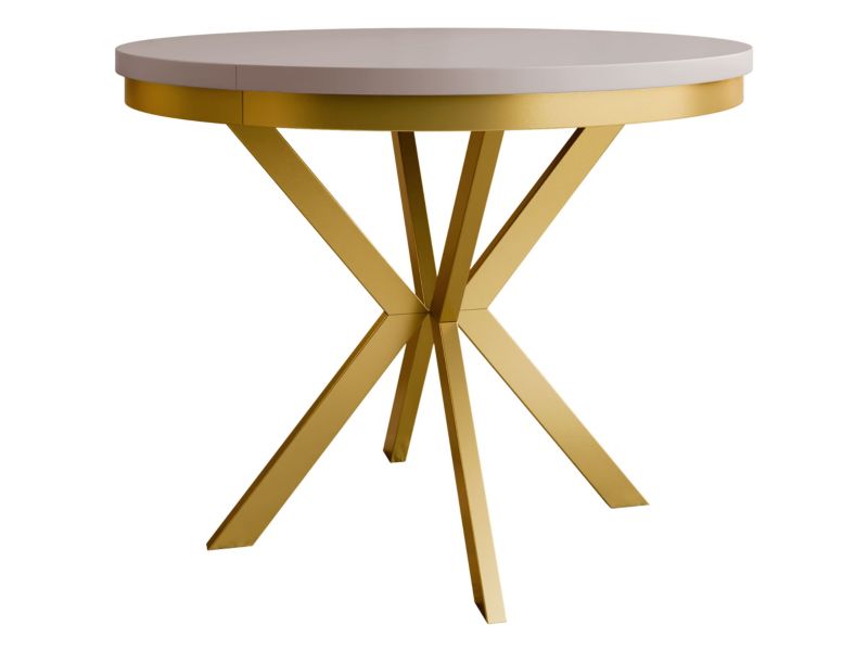 Stół rozkładany MIRJAN 24 Edder 90 złoty/kaszmir 1 szt.