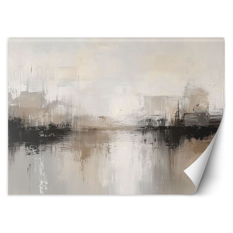 Fototapeta Feeby Nowoczesna Abstrakcja Szaro Beżowa 350x245 1 szt