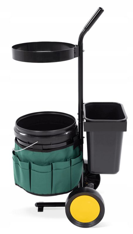 Wózek Ogrodowy Cultivo Mobilny na Narzędzia do Ogrodu Kosz Wiadro 1 szt