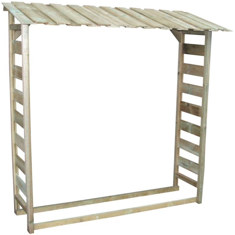 Wiata na drewno kominkowe Complex 170x46/h182 cm, impregnowana, 1 szt.