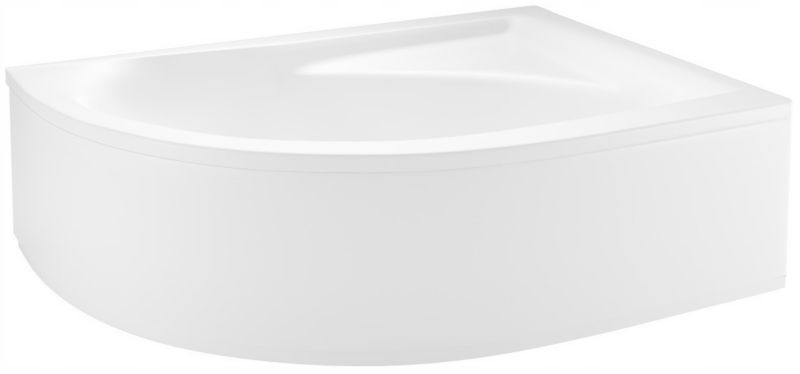 Wanna narożna asymetryczna prawa 170 x 110 cm z obudową i syfonem akrylowa Laminart 1 szt.