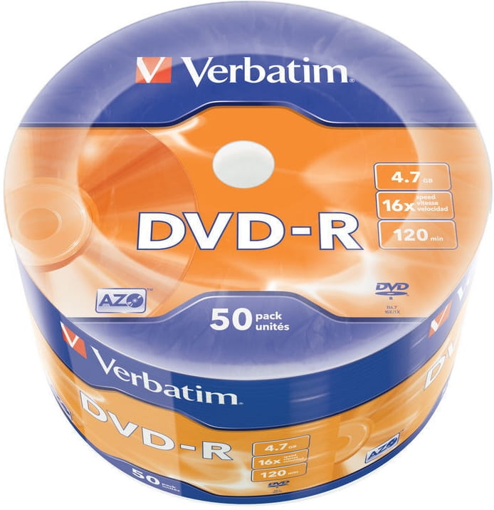 Verbatim DVD-R x16 4,7GB AZO s-50 43788 - Henryx24