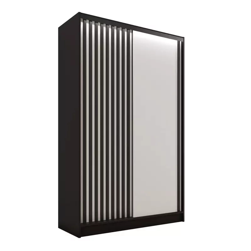 Szafa z drzwiami lamelowymi 120 cm LAMEL 3D