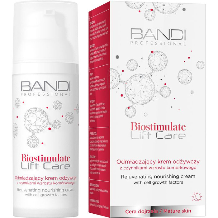Bandi Biostimulate - Odmładzający krem odżywczy z czynnikami wzrostu komórkowego 50 ml