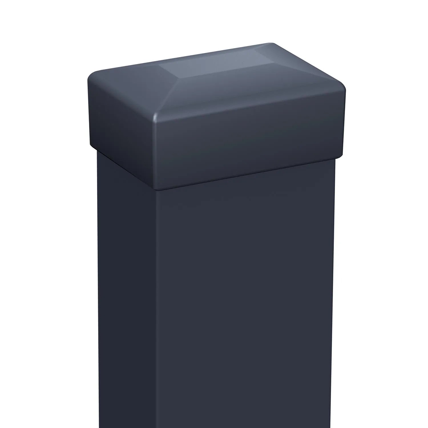 Polargos Słupek ogrodzeniowy antracyt 4 x 6 x 200 cm, gr. 1,0 mm