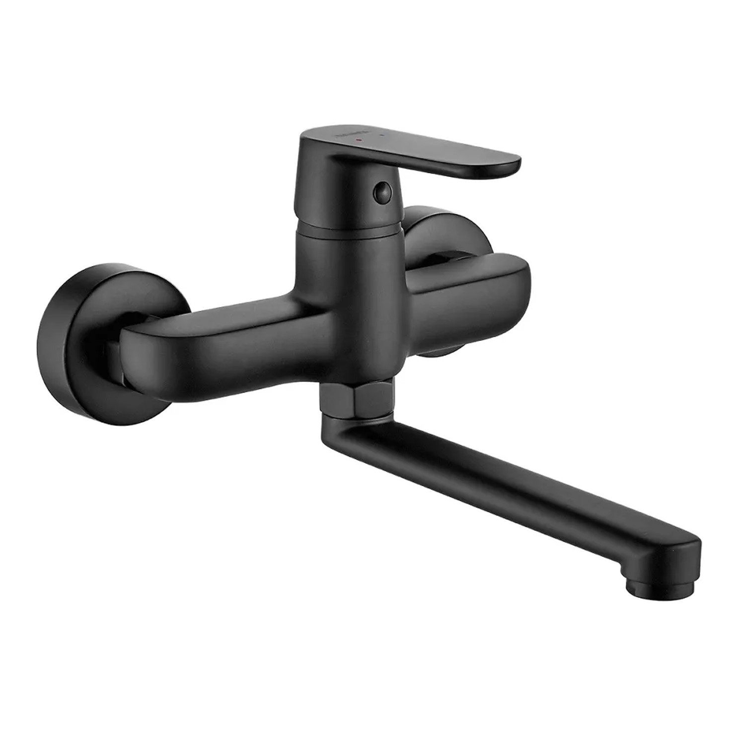 Kuchinox Bateria umywalkowa ścienna Dima czarna