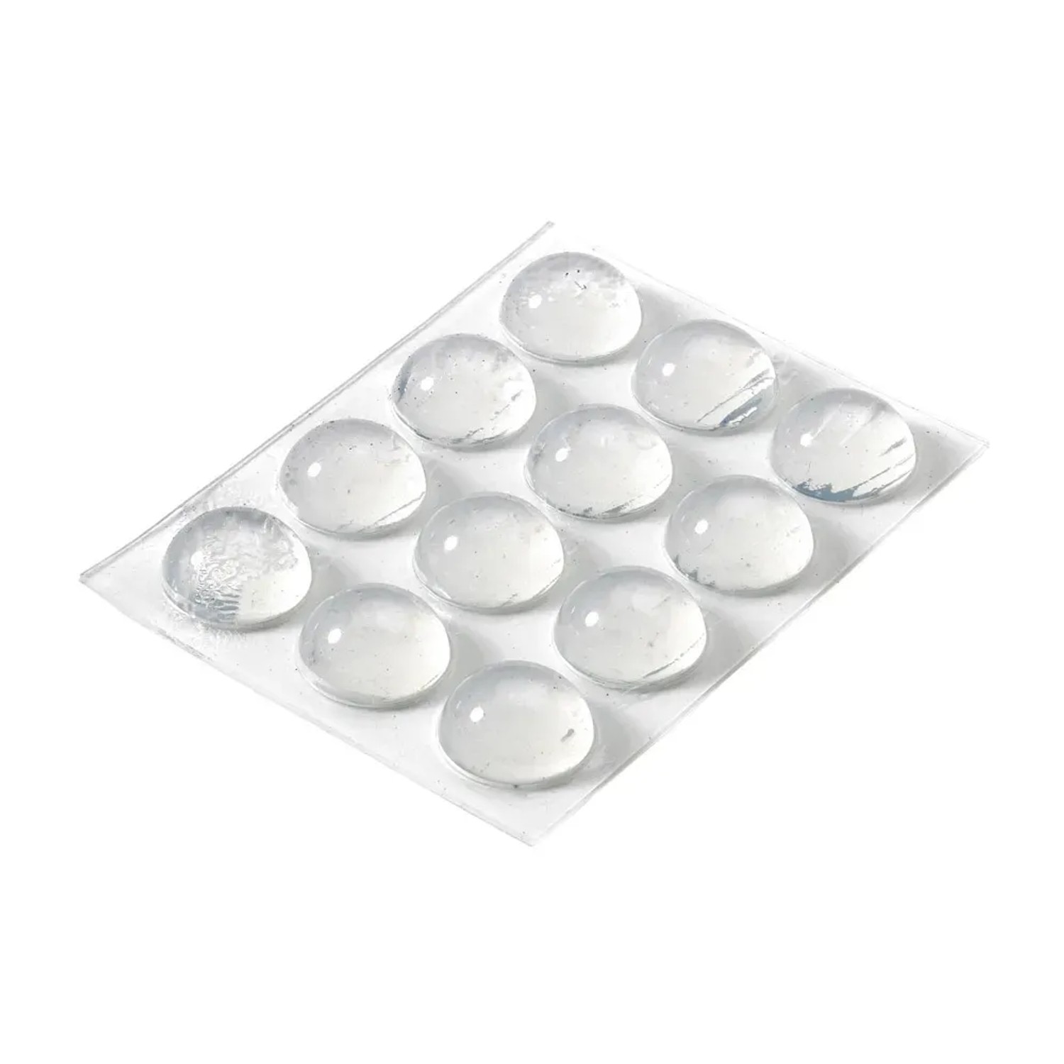 Hettich Odbojniki meblowe przeźroczyste ø16x8mm 12szt