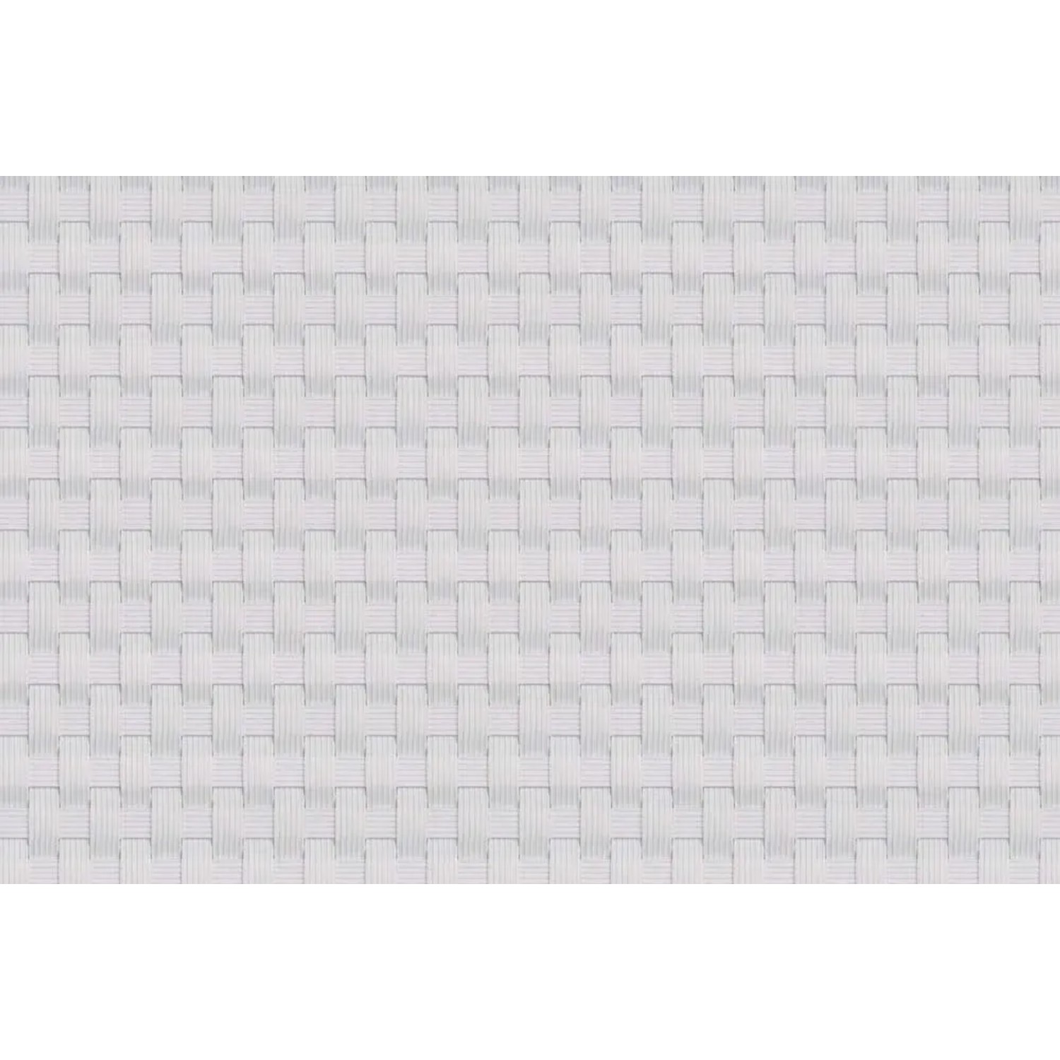 Mata rattanowa na wymiar biała - 10 x 110 cm