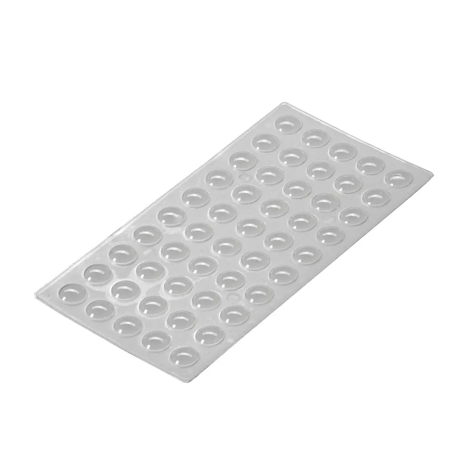 Odbojniki meblowe samoprzylepne transp.x50 śr.8x2