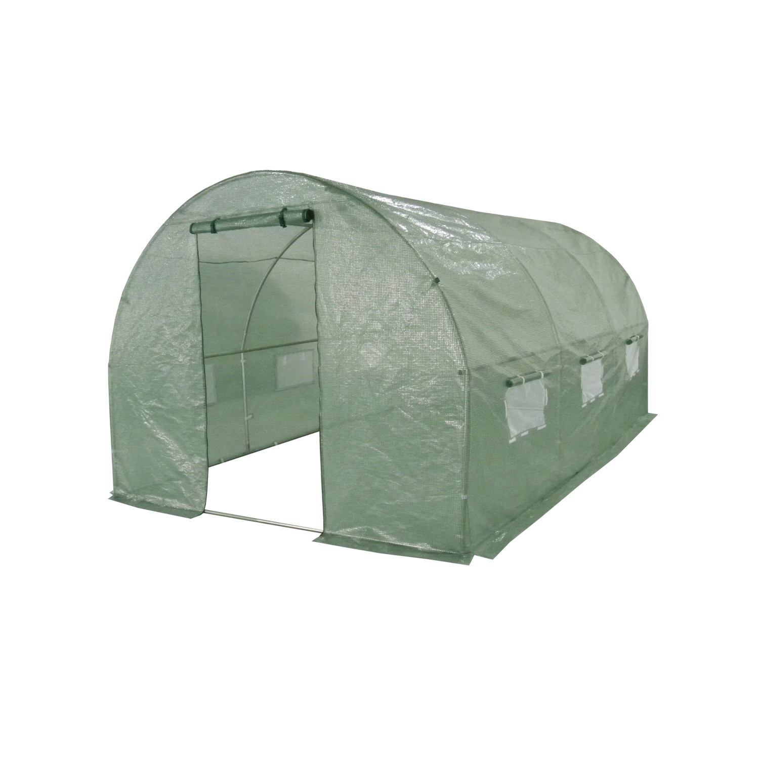 Tunel foliowy wzmocniony zielony - 2,5 x 4 m