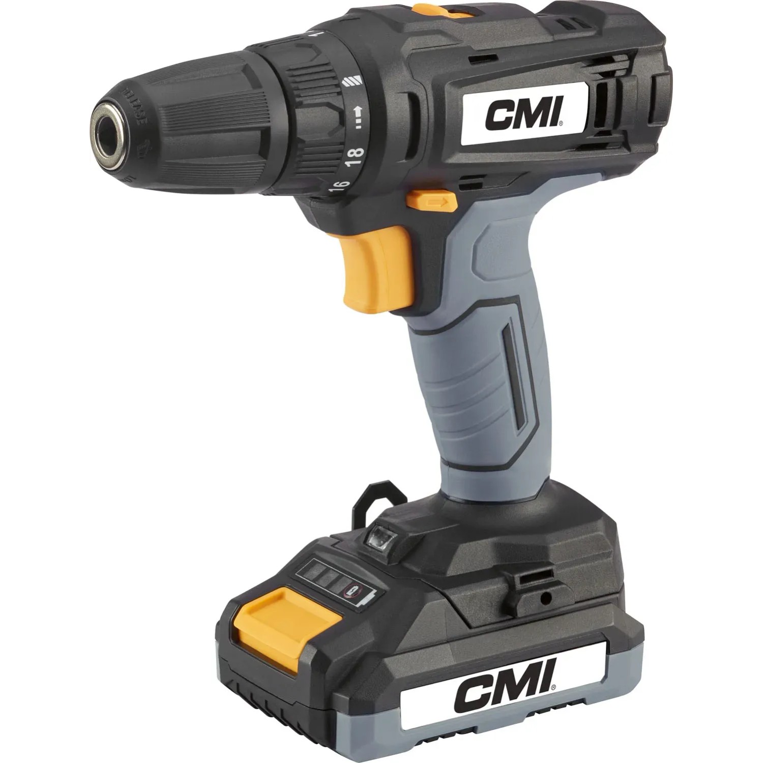 CMI Zestaw narzędzi akumulatorowych wkrętarka + zakrętarka 20V 2x2,0 Ah