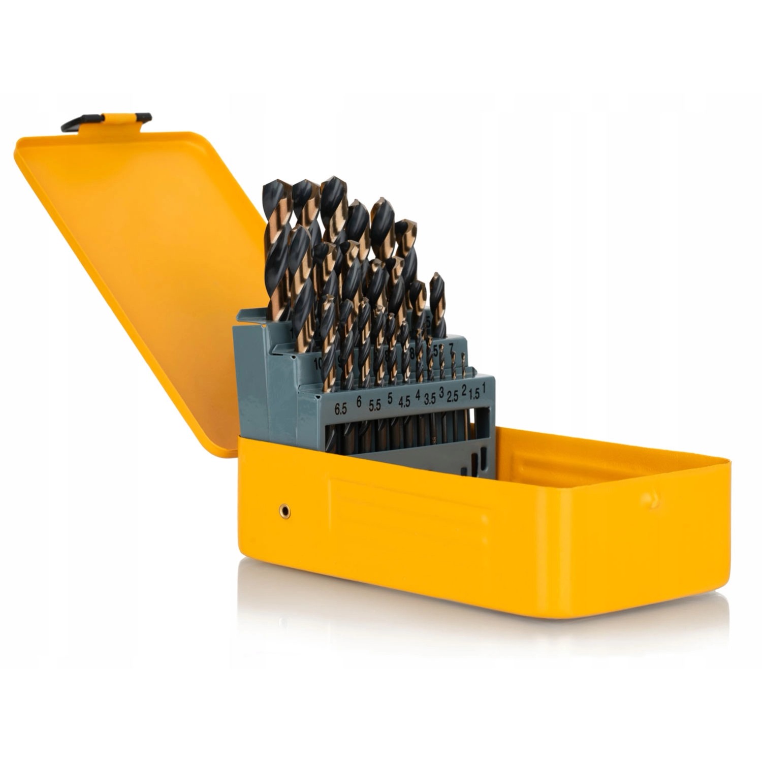 SMART365 Zestaw wierteł HSS do metalu - 25 szt.