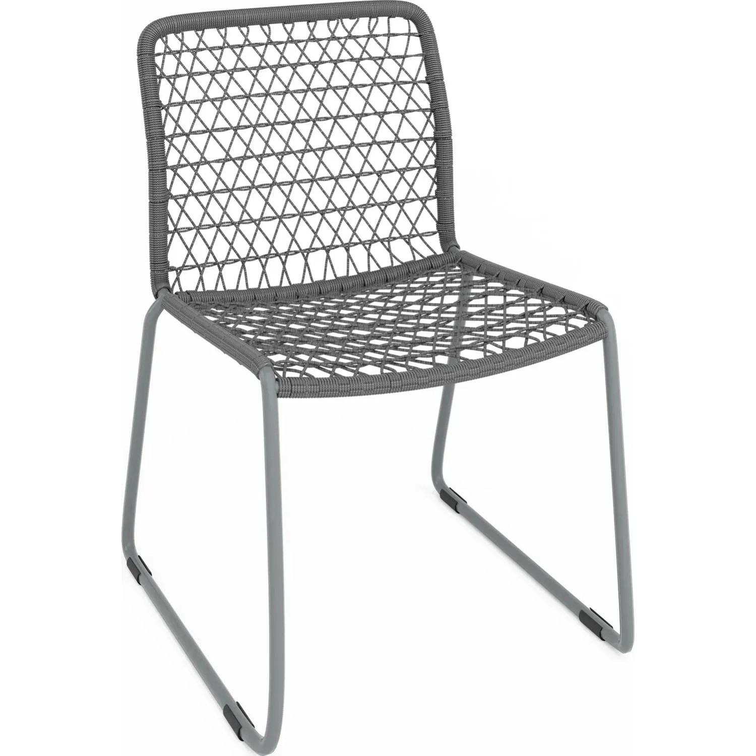 Krzesło ogrodowe MINAKI szare