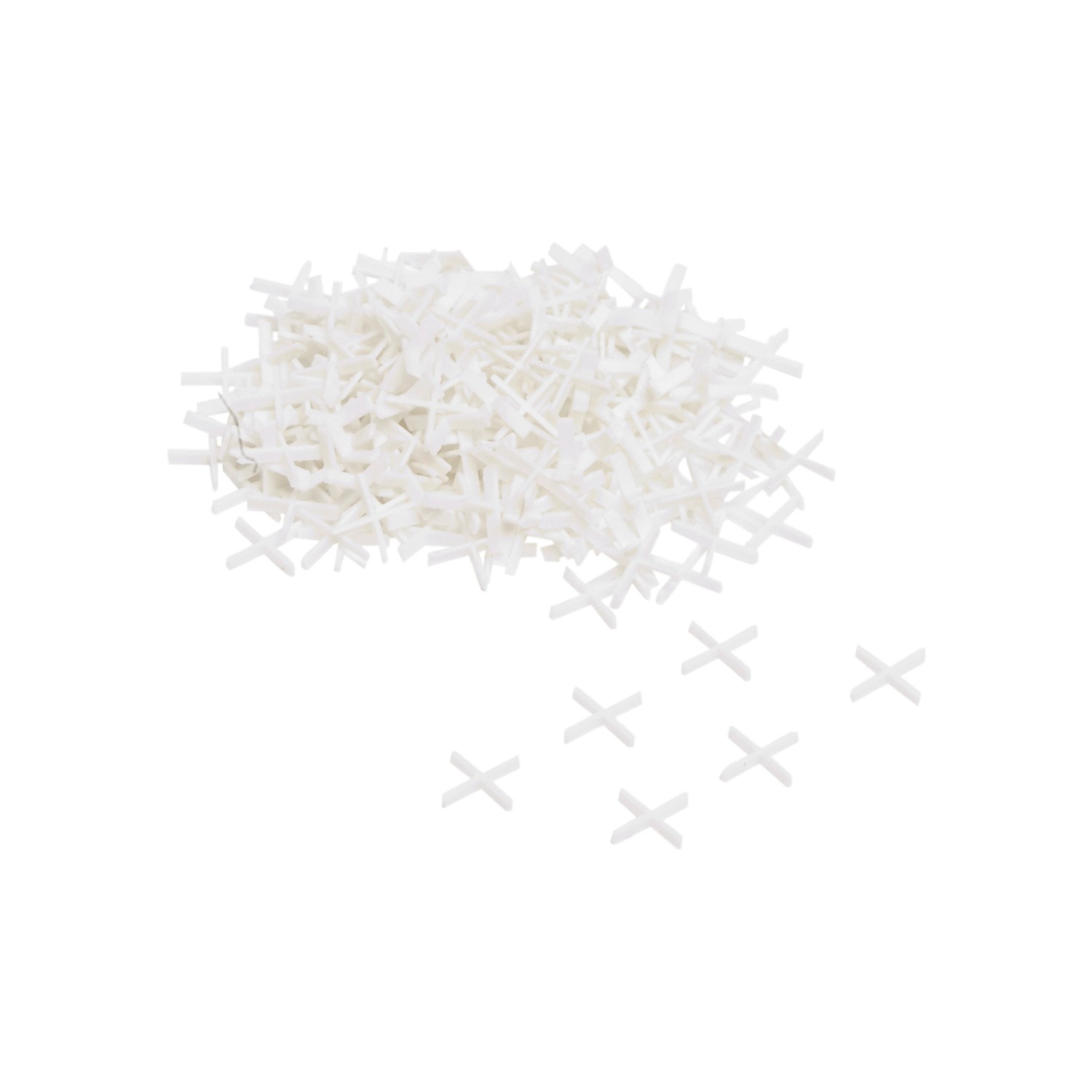 LUX-TOOLS Krzyżyki dystansowe 1 mm 250 sztuk