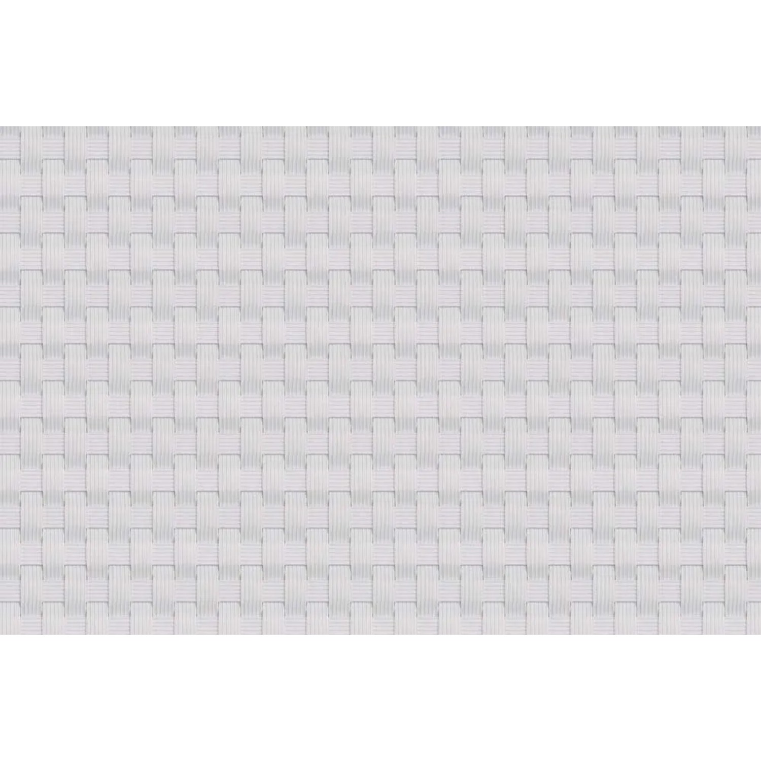 Mata rattanowa na wymiar biała - 10 x 100 cm