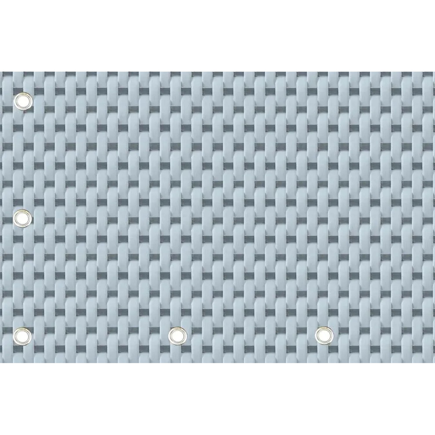 Mata rattanowa na wymiar mix szary - 10 x 100 cm
