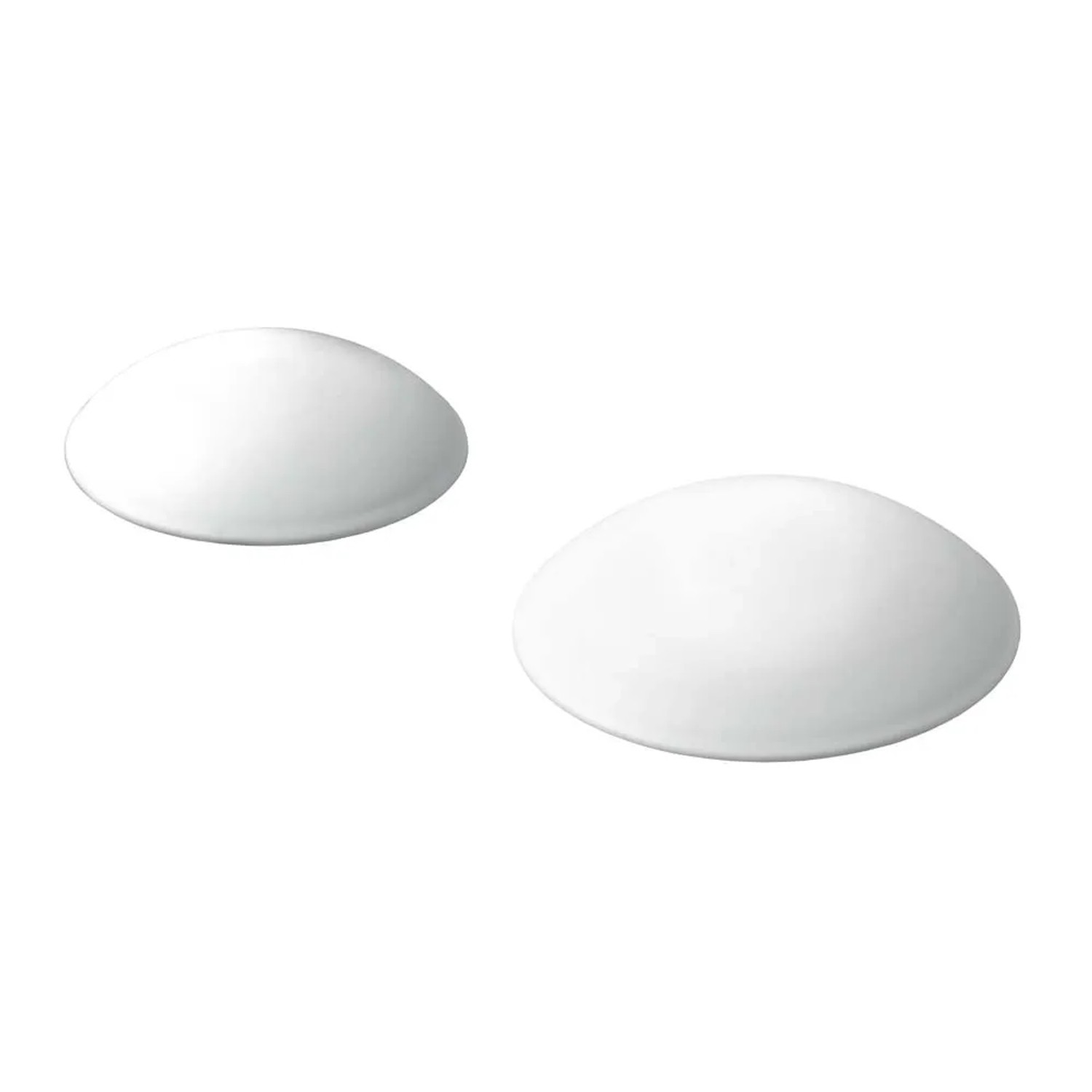 Odbojniki samoprzylepne zestaw białe 6szt 3xśr.40,60