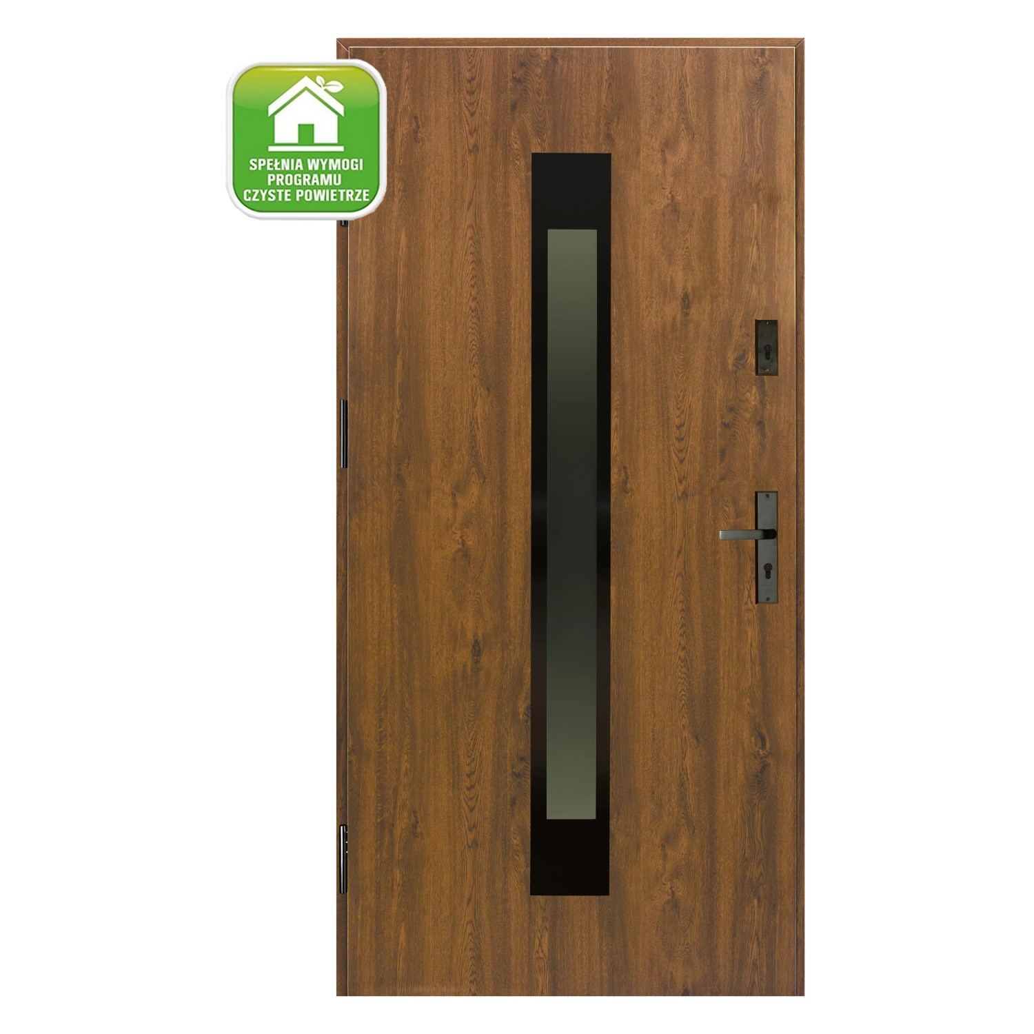 Splendoor Drzwi zewnętrzne Satis Orzech 90L