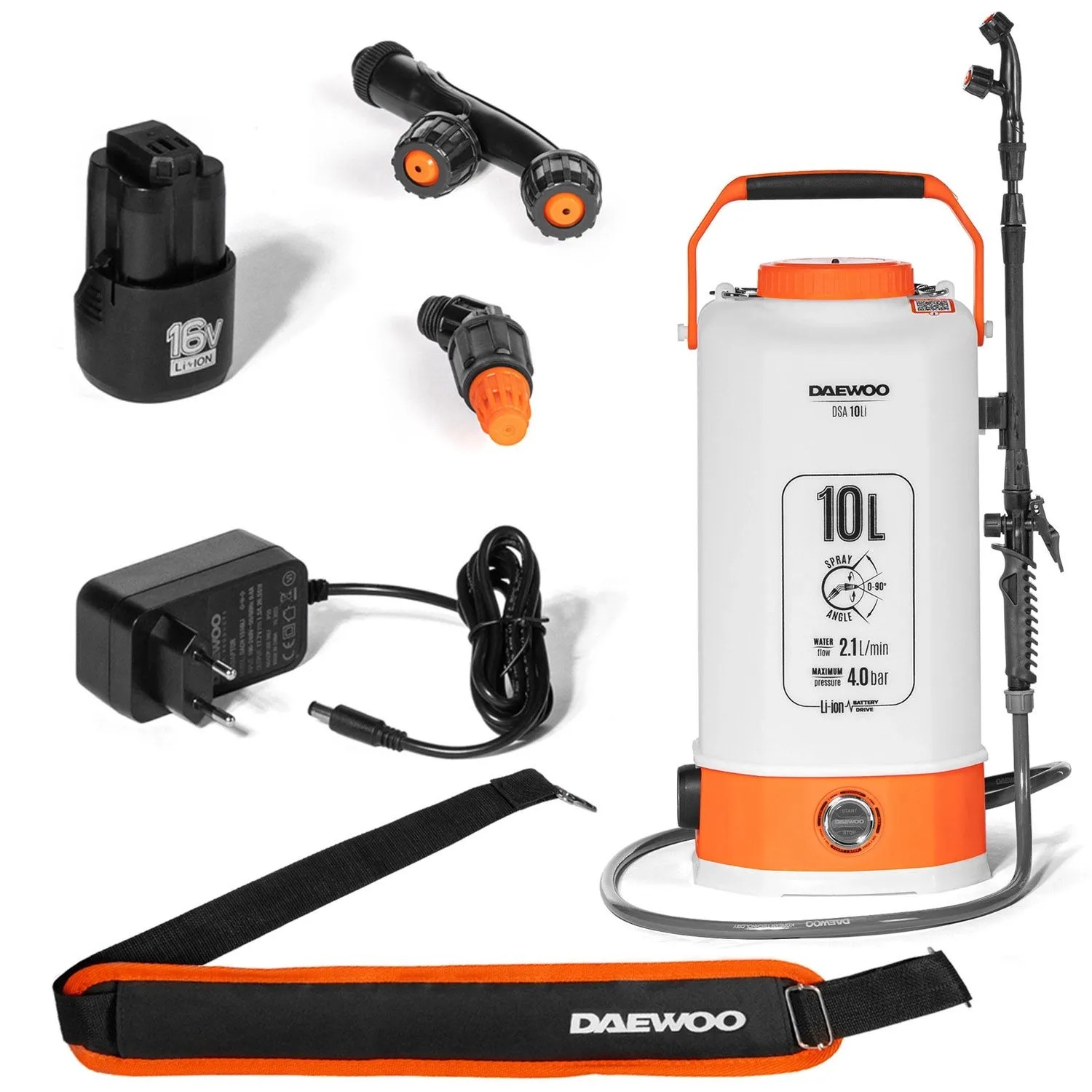 DAEWOO Opryskiwacz akumulatorowy DSA 10 Li