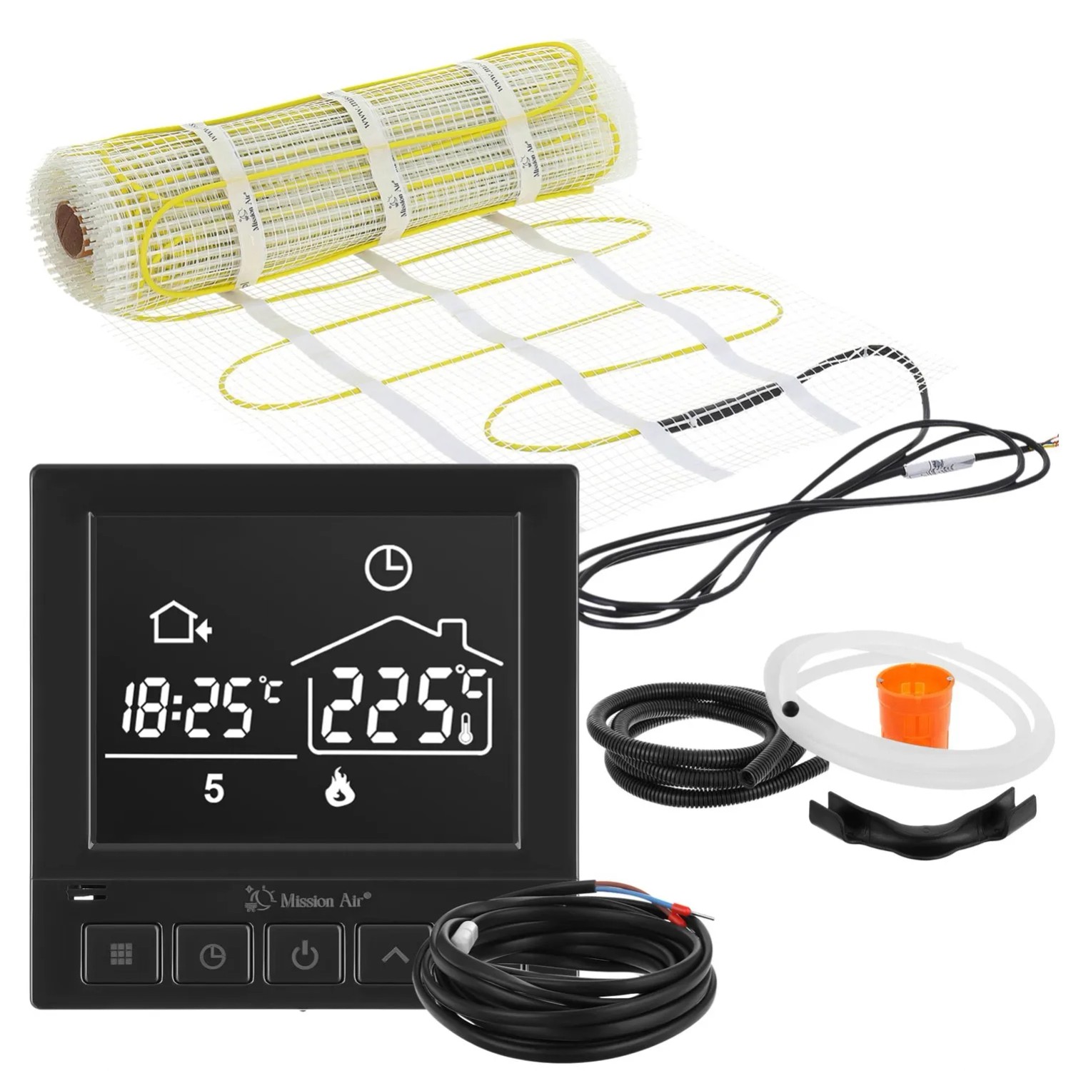 Mission Air Zestaw pod płytki MA-160 Taurus Black 3m2