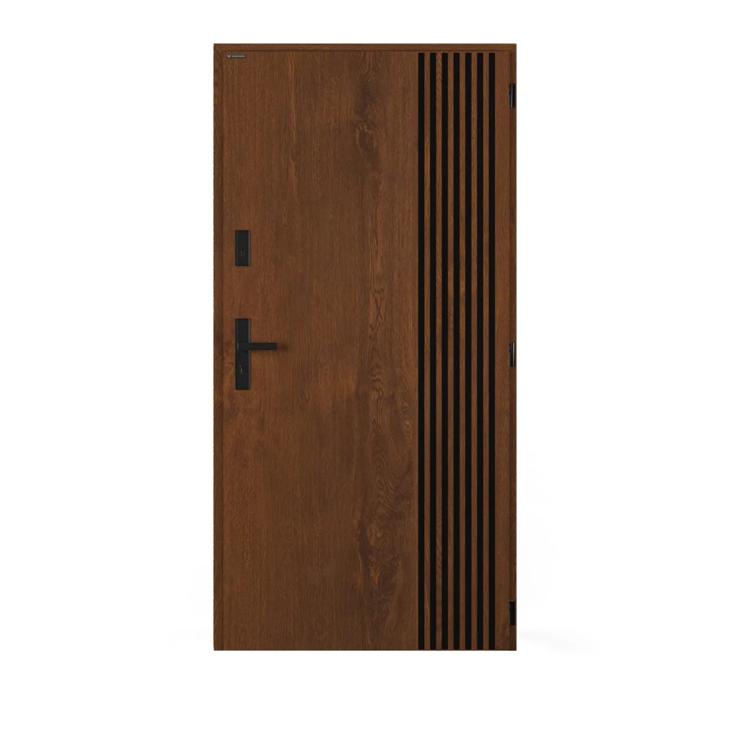 Wiśniowski Drzwi zewnętrzne TARGO PEŁNE Orzech 90P