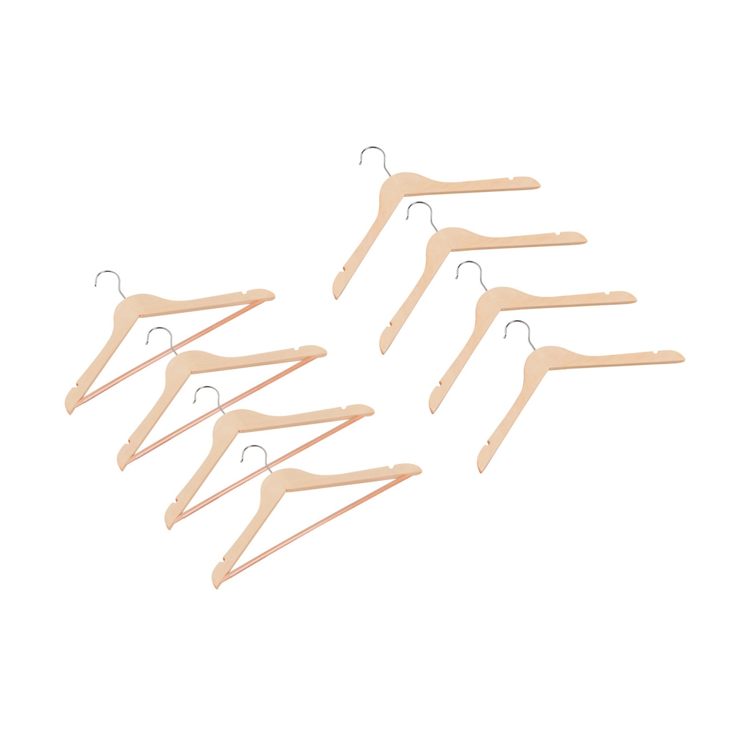 Farilia Wieszak drewniany 8 sztuk