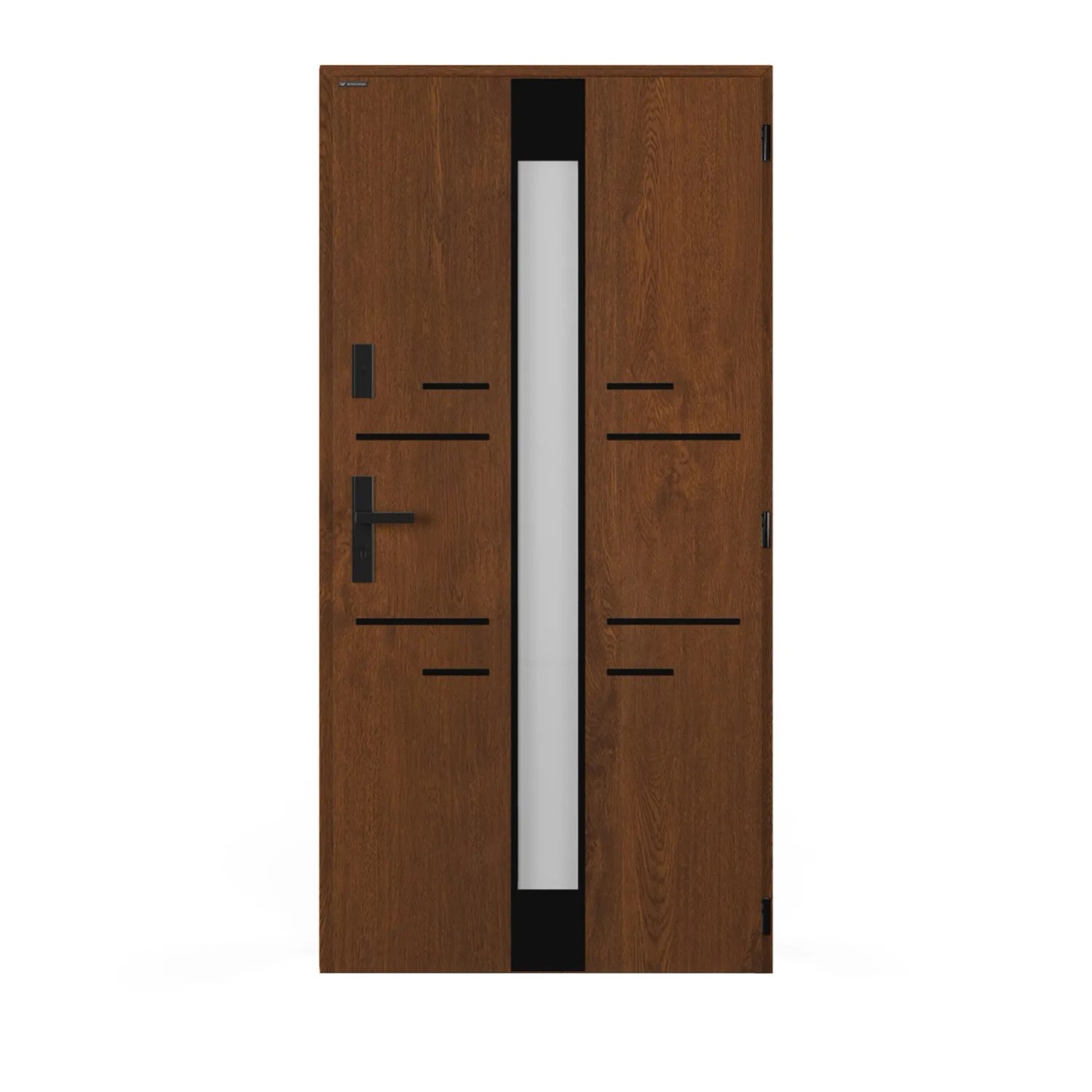Wiśniowski Drzwi zewnętrzne TROPO LUSTRO Orzech 90P