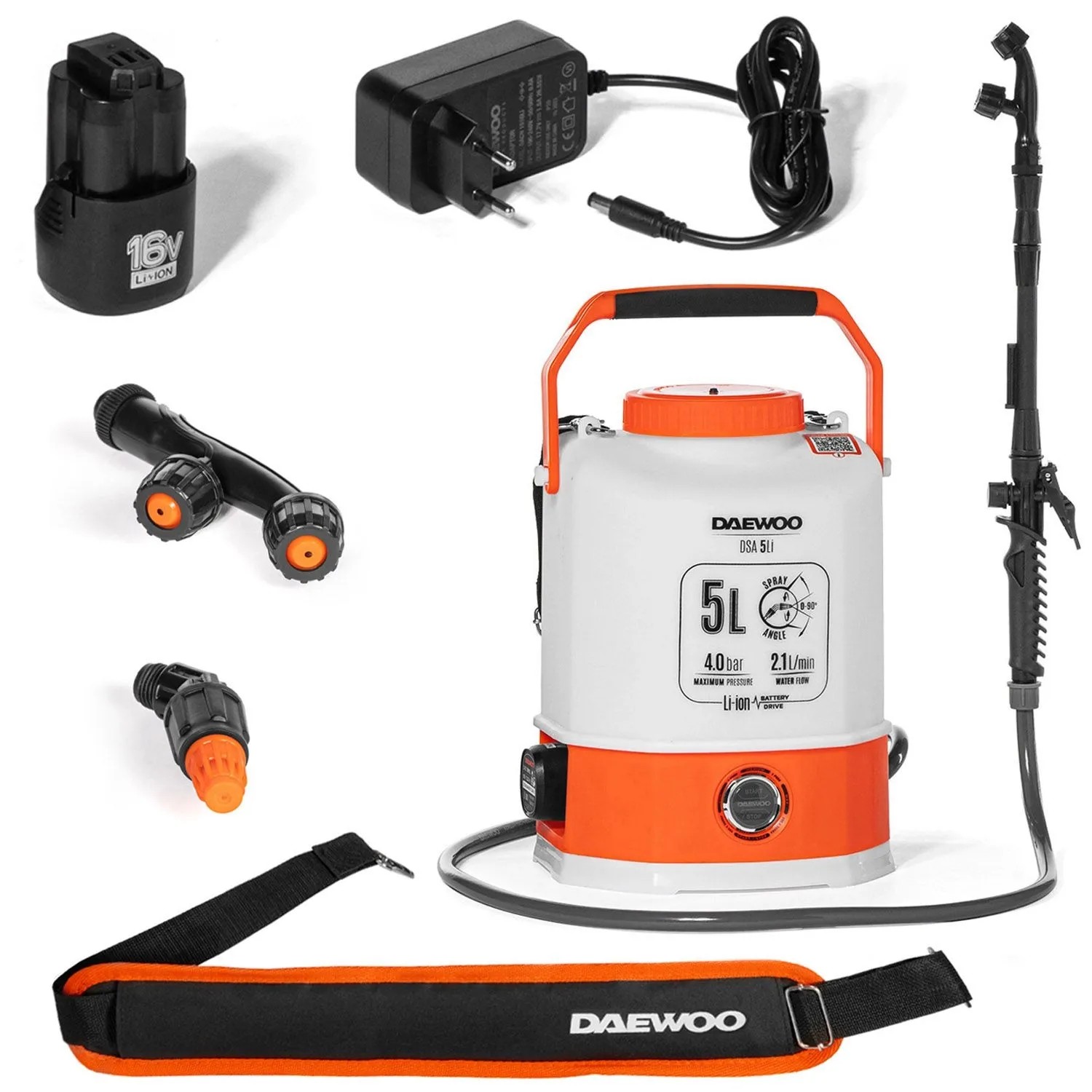 DAEWOO Opryskiwacz akumulatorowy DSA 5Li