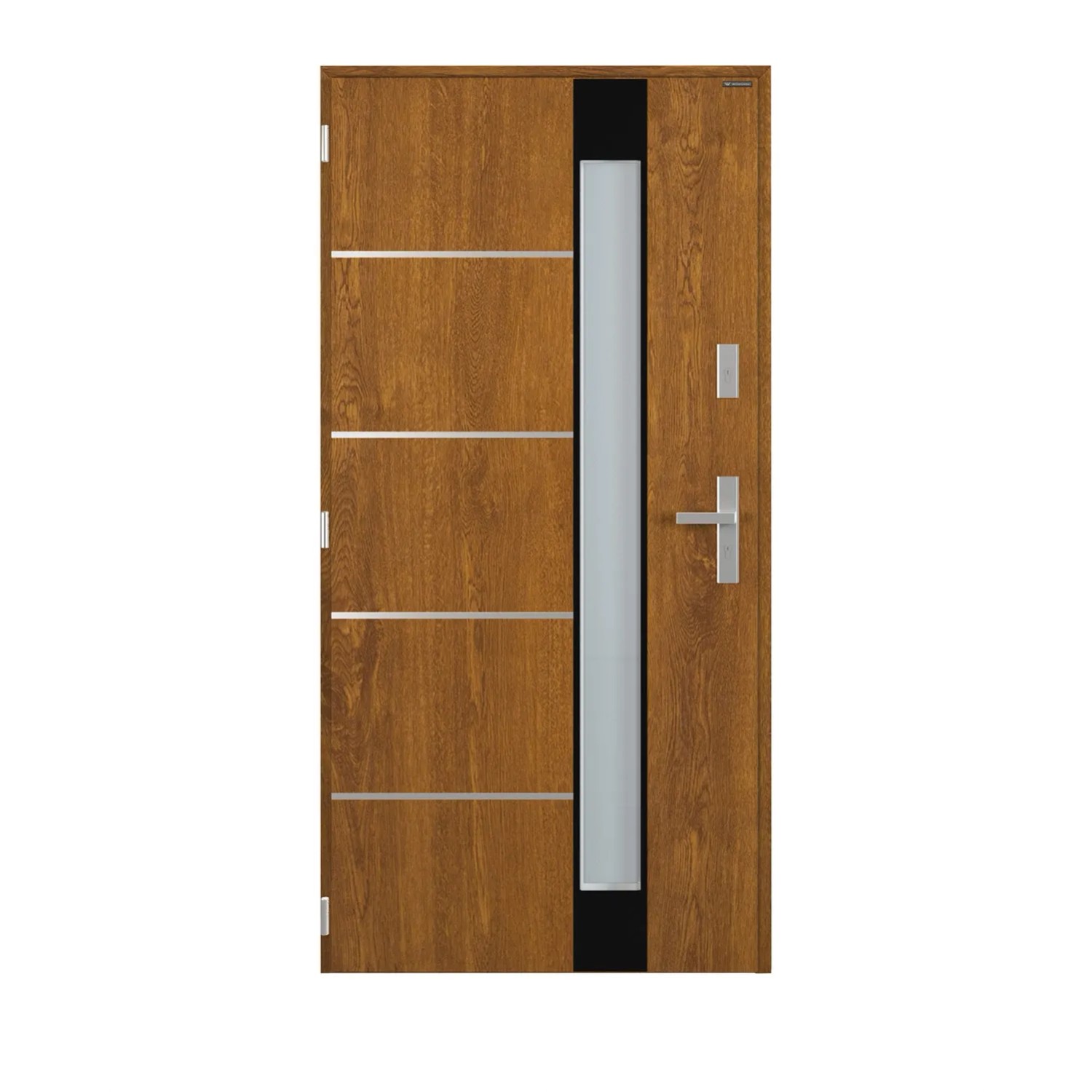 Wiśniowski Drzwi zewnętrzne TENDO STOPS złoty dąb 90L