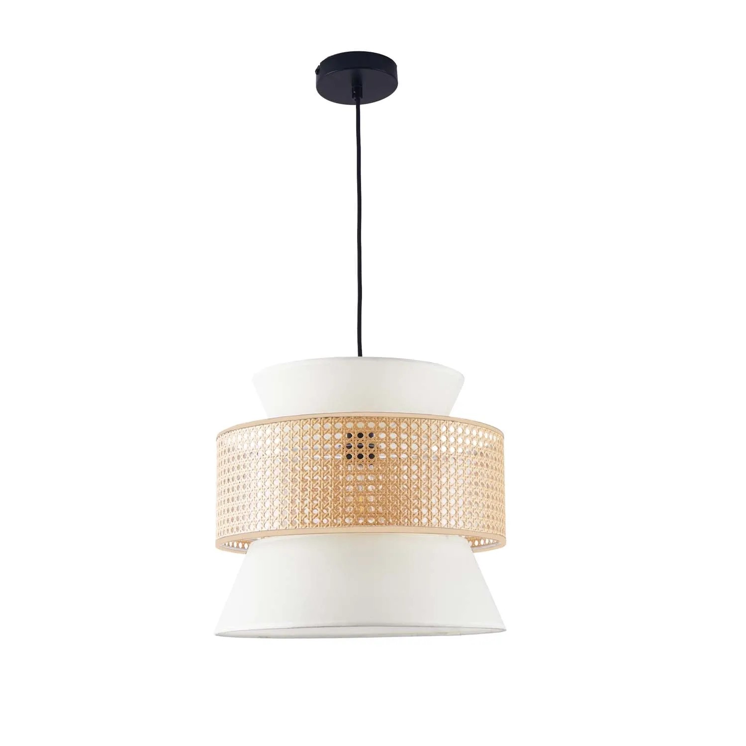 Goldlux Lampa wisząca Grenada 1x max. 20W E27 jasny beż