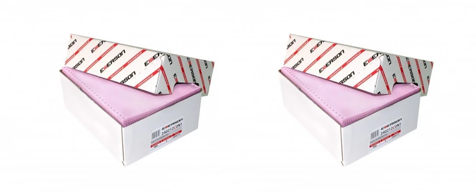 2x Papier do drukarki igłowej (składanka) Emerson, 240x12" (1+2), z nadrukiem