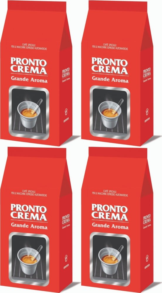 4x Kawa ziarnista Lavazza Pronto Crema Grande Aroma, 1kg