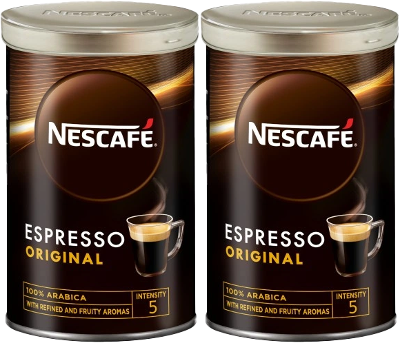 2x Kawa rozpuszczalna Nescafé Gold Espresso, puszka, 95g