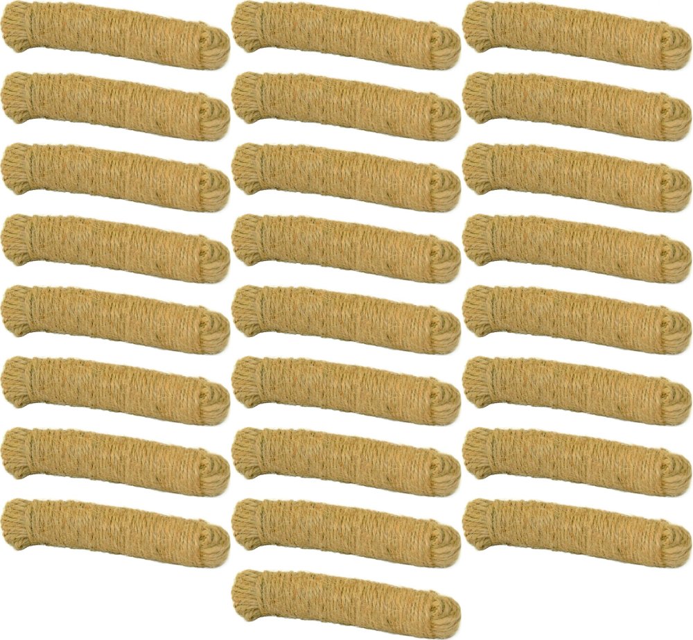 25x Szpagat jutowy Q-connect, 15m, 30g, brązowy